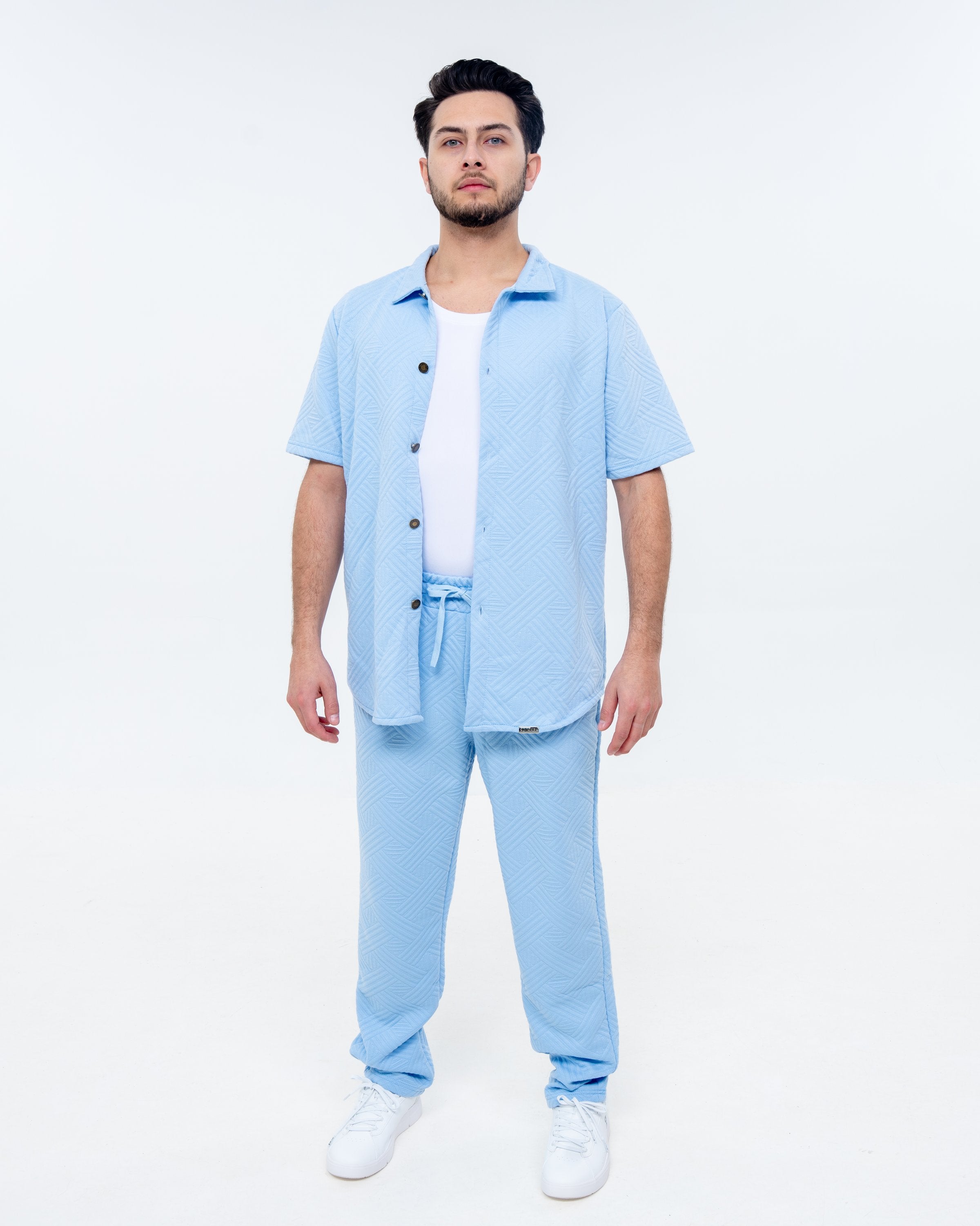 Boulevard Polo Set - Baby Blue