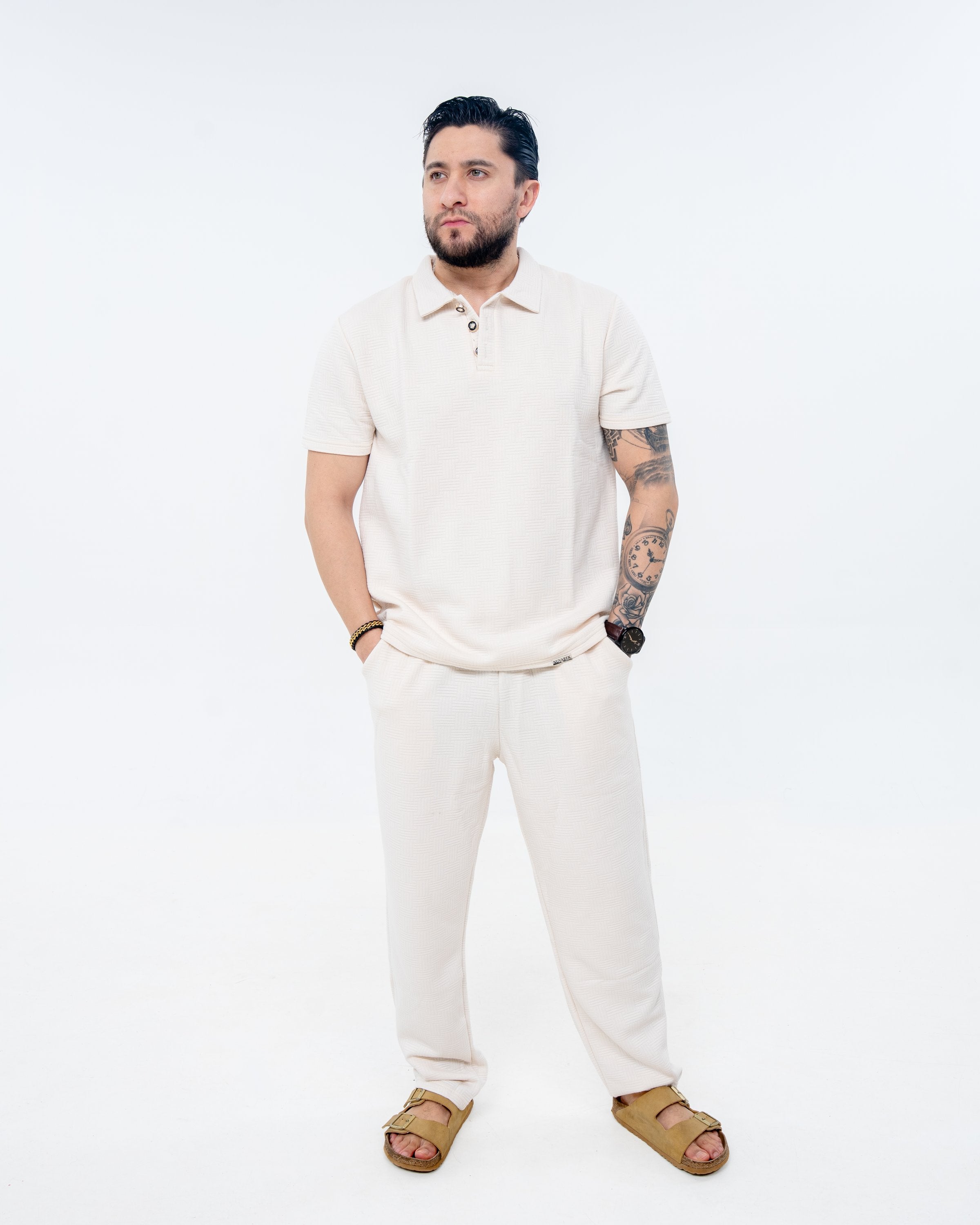 Greenwich Polo Set - Cream
