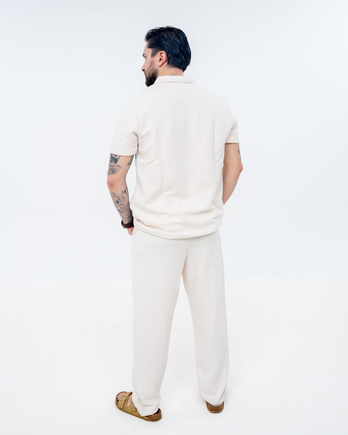 Greenwich Polo Set - Cream - Image 4