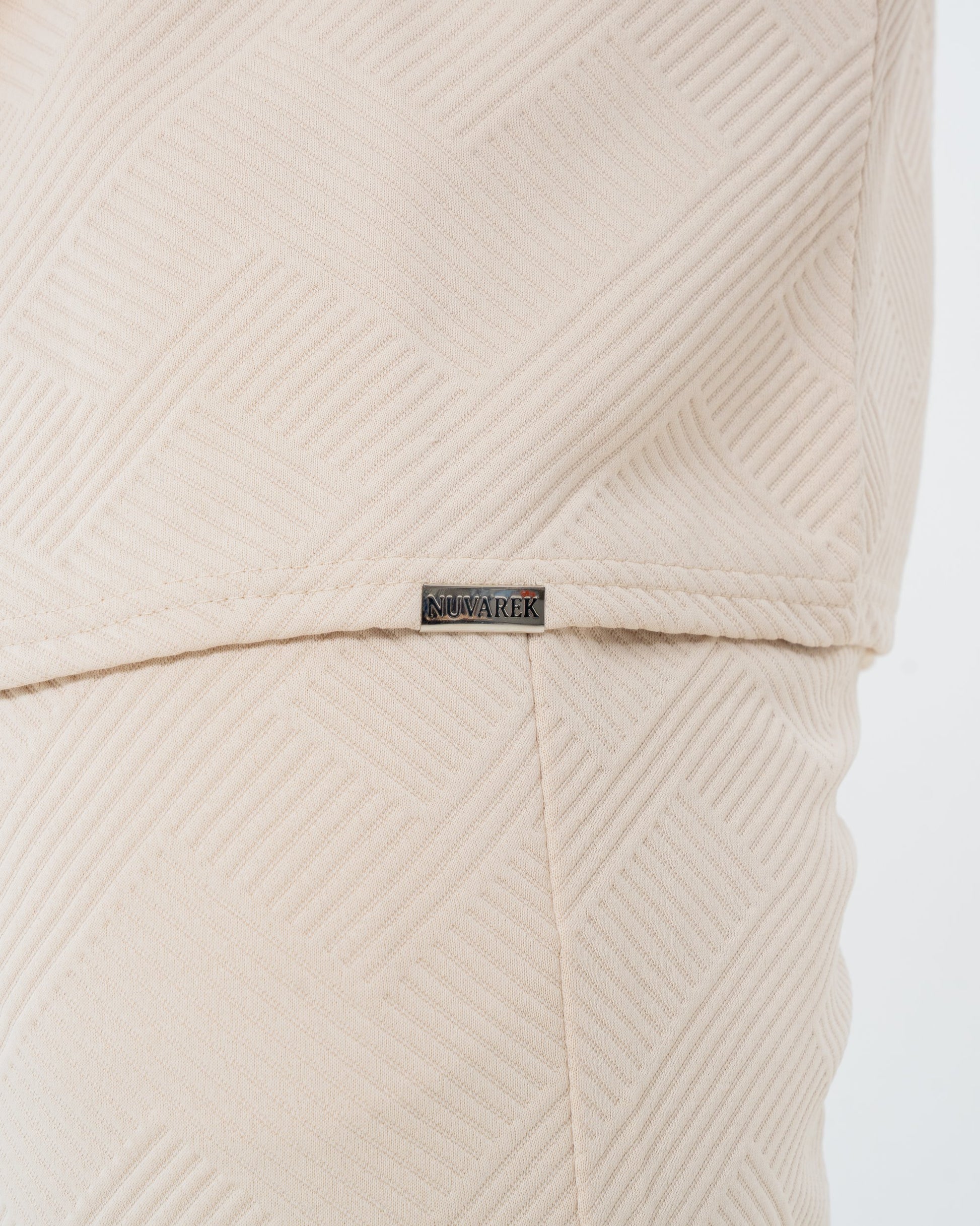 Promenade Shorts Set - Beige - Image 3