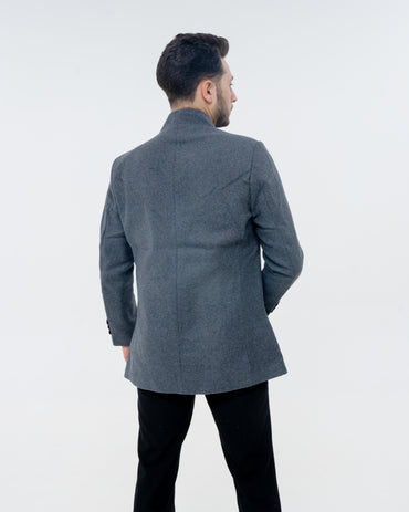 Kensington Coat - Charcoal - Image 2